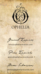 Mobile Screenshot of opheliarecords.com